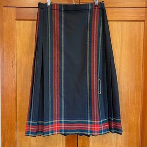Dean’s of Scotland Vintage Wool Skirt, Size 12